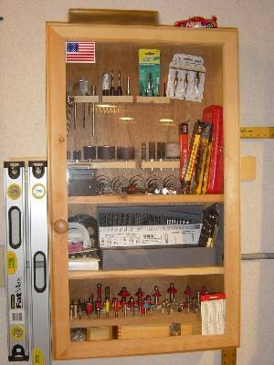 Bit Storage Cabinet